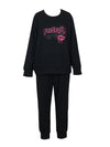 Plus Size Women's Fashion Casual Sports Autumn And Winter Two-Piece Pants Set
