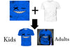 Plus Size Outfits Two Piece Set, Women's Plus Letter Print Contrast Panel Short Sleeve Tee & Shorts Outfits 2 Piece Set