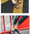 Popular men's slippers wear Korean sandals slippers in summer Fashion personality thick beach home bathroom slippers bathroom