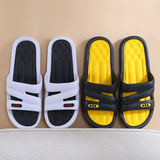 Popular men's slippers wear Korean sandals slippers in summer Fashion personality thick beach home bathroom slippers bathroom