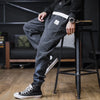 Plus Size Jeans Men Loose Joggers Streetwear Harem Jeans Cargo Pants Ankle-Length Denim Trousers