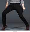 Men Plus Size Jeans 38 40 Slim Skinny Stretch Straight Classic Version of Simple Black Denim Pants Male Brand Clothing