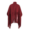 Womens Plus Size Fashion Tops Streetwear Solid Fall Clothes Ladies Elegant Tops and Blouses with Tassel Wholesale Dropshipping