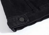 New Fashion Men Denim Jacket Cowboy White Jeans Jacket Men Casual Slim Fit Jeans Jacket Cotton Coat OUTWEAR Male Clothes