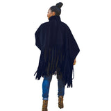 Womens Plus Size Fashion Tops Streetwear Solid Fall Clothes Ladies Elegant Tops and Blouses with Tassel Wholesale Dropshipping
