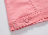New Fashion Men Denim Jacket Cowboy White Jeans Jacket Men Casual Slim Fit Jeans Jacket Cotton Coat OUTWEAR Male Clothes