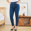 Plus Size Clothing L-6XL Women's Elastic Waist Jeans High Waist Skinny Curvy Denim Mom  Jeans Casual Pencil Pants Lady Trousers
