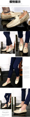 Mens Shoes Casual Brands Slip On Formal Luxury Shoes Men Loafers Moccasins Genuine Leather Driving Shoes  Zapatos Hombre