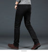 Men Plus Size Jeans 38 40 Slim Skinny Stretch Straight Classic Version of Simple Black Denim Pants Male Brand Clothing