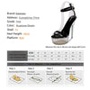 Crystal Sandals Women 2023 Summer New High-heeled Women's Shoes Sexy Model Show Stiletto Pole Dancer Slippers Black Silver White
