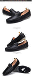 Mens Shoes Casual Brands Slip On Formal Luxury Shoes Men Loafers Moccasins Genuine Leather Driving Shoes  Zapatos Hombre