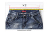 Men Plus Size Jeans 38 40 Slim Skinny Stretch Straight Classic Version of Simple Black Denim Pants Male Brand Clothing