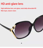 glasses 2021sunglasses women fashion big frame trend rose decorative glasses