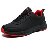 Fashion Men Sneakers Microfiber Leather Casual Shoes Breathable Mens Shoes Lightweight Walking Sneakers Zapatillas Hombre