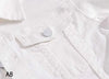 New Fashion Men Denim Jacket Cowboy White Jeans Jacket Men Casual Slim Fit Jeans Jacket Cotton Coat OUTWEAR Male Clothes