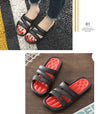 Popular men's slippers wear Korean sandals slippers in summer Fashion personality thick beach home bathroom slippers bathroom