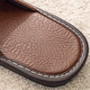 Plus Size 47 48 Men's Autumn Home Shoes Unisex Leather Slippers Comfort Indoor Slippers Men Indoor Shoes Flat Slippers