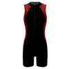 Women's Swimsuit One-piece Swimwear Rompers Surfing Swimming Bathing Suit Crew Neck Front Zipper Swim Bodysuit Jumpsuit Athletic