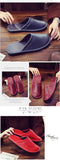 Plus Size 47 48 Men's Autumn Home Shoes Unisex Leather Slippers Comfort Indoor Slippers Men Indoor Shoes Flat Slippers