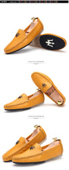 Mens Shoes Casual Brands Slip On Formal Luxury Shoes Men Loafers Moccasins Genuine Leather Driving Shoes  Zapatos Hombre