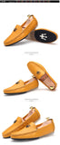 Mens Shoes Casual Brands Slip On Formal Luxury Shoes Men Loafers Moccasins Genuine Leather Driving Shoes  Zapatos Hombre