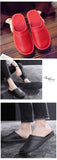 Plus Size 47 48 Men's Autumn Home Shoes Unisex Leather Slippers Comfort Indoor Slippers Men Indoor Shoes Flat Slippers