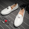 Mens Shoes Casual Brands Slip On Formal Luxury Shoes Men Loafers Moccasins Genuine Leather Driving Shoes  Zapatos Hombre