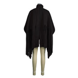 Womens Plus Size Fashion Tops Streetwear Solid Fall Clothes Ladies Elegant Tops and Blouses with Tassel Wholesale Dropshipping