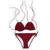 2025 New Plus Size Sexy Bikini Women's Bikini Set Bathing Suits Beachwear Large Breasts