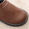 Plus Size 47 48 Men's Autumn Home Shoes Unisex Leather Slippers Comfort Indoor Slippers Men Indoor Shoes Flat Slippers