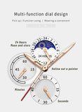 Men's Watches LIGE Top Brand Luxury Men WristWatch For Men Leather Quartz Watch Sports Waterproof Male Clock Relogio Masculino
