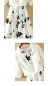 Women 2 piece sets outfits summer 2025 korean trend two piece set dress set Fashion elegant floral DressesNew in matching sets