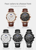 Men's Watches LIGE Top Brand Luxury Men WristWatch For Men Leather Quartz Watch Sports Waterproof Male Clock Relogio Masculino