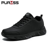 Fashion Men Sneakers Microfiber Leather Casual Shoes Breathable Mens Shoes Lightweight Walking Sneakers Zapatillas Hombre
