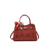Fancy Red Middle-Aged Mother Bag Accessible Luxury Handbag 2025 Autumn Easiest for Match Fashion Wedding Bag Large-Capacity Crossbody Bag