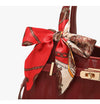 Fancy Red Middle-Aged Mother Bag Accessible Luxury Handbag 2025 Autumn Easiest for Match Fashion Wedding Bag Large-Capacity Crossbody Bag