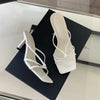 Sexy Women High Heels Slippers Designer Heeled Sandals Woman Shoes 2025 Summer Stilettos Pumps Elegant Shallow Chaussures Femme