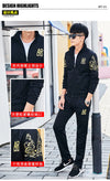 Plus Size 5XL 6XL Men's Tracksuit Autumn Clothes Sportswear Two Piece Set Men Jacket Sweatpants Male Sweatsuit Sports Suits Sets