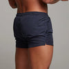 Men's Swimsuit Swim Shorts Summer Casual Beach Board Shorts   for Men Quick Dry Running Surf Fitness Gym Shorts Zipper Pocket