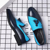 Mens Dress Shoes 2025 New Casual Leather Shoes Men Business Dress Leather Shoes Trend Versatile  Loafers  Pointed Toe Slip-On