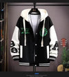 Trendy Spring Autumn Sweatshirt Men's Jacket for Youth Large Size Cool School Uniform Middle School Student Men's Wear Ballpark