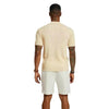 Men's Casual Tops Summer Cool Knitted Men's Shirt Short Sleeve Lapel Solid Color Hollow Breathable Men's Clothing