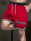 Men's Basketball Shorts Sports Fitness Running Casual Shorts Summer Breathable Five Points Pants Loose Quick-Drying Short Pants