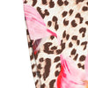 Women's Clothing Dress New Summer Sexy Backless Print Leopard V-Neck Dresses Streetwear Fashion Halter Lace-up Dresses Clothing