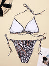 Women's Swimwear 2022 Push Up Bikini Two Pieces Swimsuits Halter Bandage Bathing Suits Sexy Thong Bikini Sets Summer Beach Wear