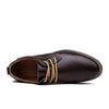 Mens Shoes Hand Sewn Cowhide Leather Shoes Men's Casual Loafers Plus Size 38-48
