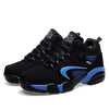 Plus Size Men's Trendy Colour Block Sneakers, Comfy Non Slip Lace Up Casual Durable Shoes For Men's Outdoor Activities