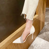 Women Evening Party High Heels New  Pumps Elegant Ladies Pointed To Black  Strappy Stripper Shoes for Women