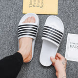 Plus Size Men Indoor Home Slippers Male Soft Comfortable Bath Slipper Men's EVA Flat Thick Platform Outdoor Beach Sandals Summer