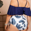 Plus Size Swimwear Women 2025 Swimsuit Tankini Black Big Large Chubby Summer Swimdress Bikini Beachwear Mujer Bathing Suit 4XL